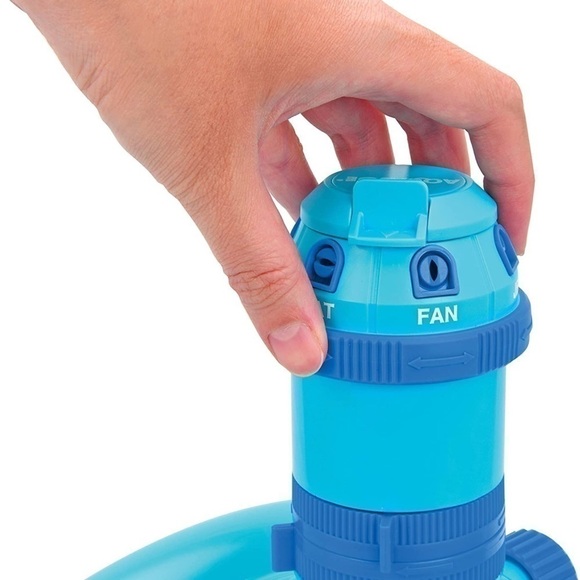 3/$15 𝅺aqua Joe AJ-MSSBM6 6-Pattern Turbo Drive 360 Degree Sprinkler - Picture 4 of 9